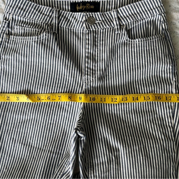 Indigo Rein Blue and White Boot Cut Jeans - Picture 4 of 12